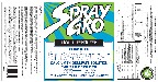 Firmrite SprayCat 8 Label