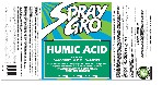 Humic Acid-12 Label