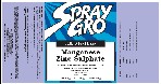 Magnesium Zinc Sulphate Label